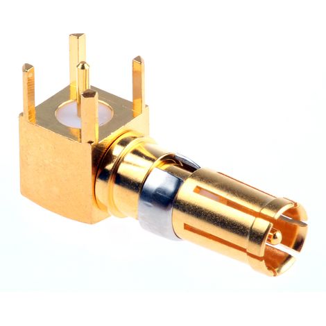 Contact coaxial Connecteur D-sub à souder, Femelle, placage Or sur nickel, Contact Coaxial ( Prix pour 1 )