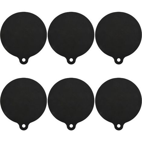 Tappetini protettivi per piano cottura a induzione, set da 6 pezzi. Tappetini protettivi in silicone per piano cottura a induzione. Tappetini antiscivolo per piano cottura a induzione. (1/5)