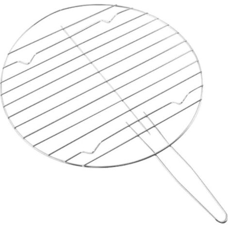 Grille De Barbecue Ronde - Acier Inoxydable 304 - Pour Barbecue À Charbon Ronde Et Kettle - Diamètre 25 Cm × Hauteur 35 Cm - Lot De 2 (1/5)