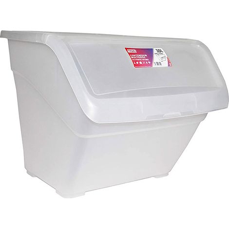 CAJA MULTIUSOS 30L TRANSPARENTE 418594 (1/2)