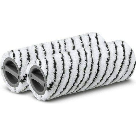 Lot de 2 brosses rotatives pour aspirateurs KARCHER FC3, FC5 et FC7 (pièces de rechange haut de gamme) (1/5)