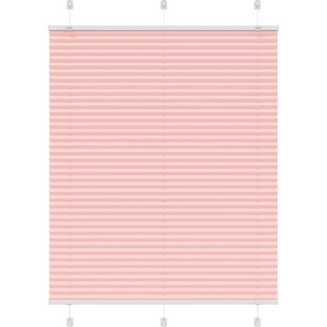 Plissee Rosa 110x150 cm Stoffbreite 109,4 cm Polyester