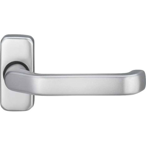 EDI Drücker-Halbgarnitur ohne Schlüsselrosette Keto 1200/2034, Aluminium