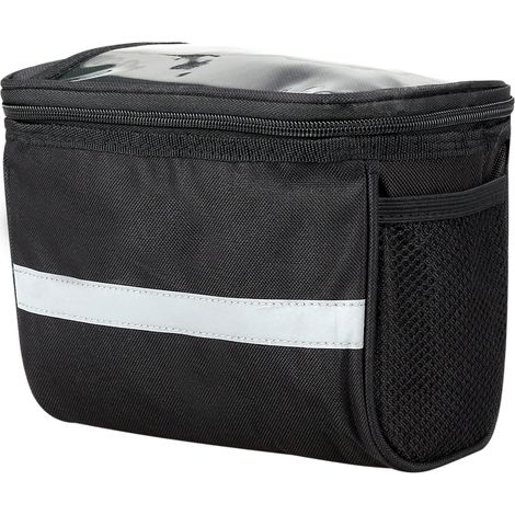 Sacoche Velo Guidon,Sacoche Guidon Velo,sacoches de Guidon vélo,Panier Velo Avant,Accessoire Velo Electrique Sac Etanche,Support Telephone vélo,Sacoche trotinette Electrique (1/5)