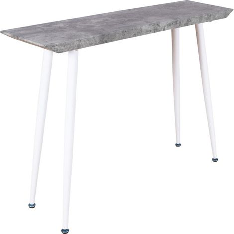 Console Design "Edge" 110cm Blanc (1/5)