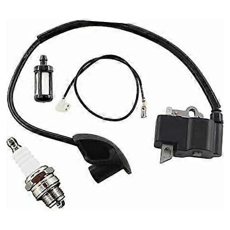 Zündspulensatz für STIHL Freischneider FS120 FS120R FS200 FS200R FS250 FS250R FS300 FS350 FR350 FR450 FR480 FR480C BT120 BT120C BT121 BT12 (1/5)