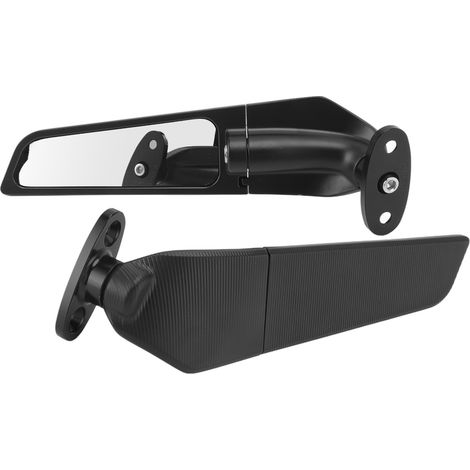 Rétroviseurs Moto Aluminium Miroir Latéral Aile Vent Paire Remplacement CBR500R CBR1000RR (1/5)