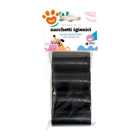 LeoPet Sacchettini Igienici Portatili  - LeoPet Sacchettini Igienici Portatili - Confezione Da 4 Pezzi