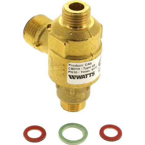 Antiriflusso watts cbc 1/4, 87167454860 per caldaia elm leblanc