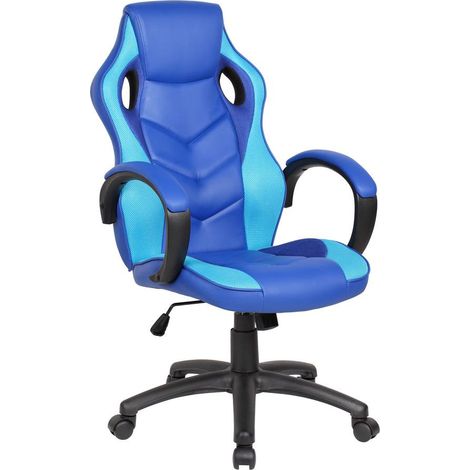 Silla con Ruedas - Sillón de Oficina Negro