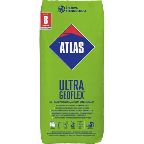 Geoflex Ultra Adesivo gel altamente flessibile per piastrelle 25 kg