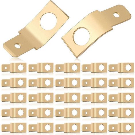 Adaptateur de déconnexion sans soudure non isolé, cosse mâle 1/4 pouce, lot de 25 (1/5)