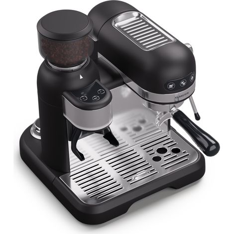 Klarstein Cafetera espresso Bella Café con molinillo 1550W 20 bar 1,4 l