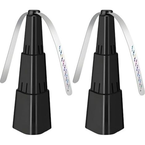 Fly Repellent Fan, 2PCS Foldable & Extendable Mosquito Repellent Fan, Tabletop/Hanging Use for Picnic and Barbecue (1/4)