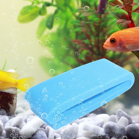 Bactéries de filtration biochimique pour aquarium, améliorant la qualité de l'eau, éponge de coton filtrante pour aquarium (bleu) (1/5)