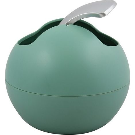 Poubelle à bascule BOWL MATT 1L Vert mat Spirella