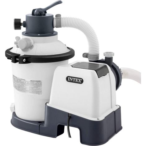 Intex – Filtre à sable pour piscine 3,5 m³/h – Compatible jusqu'à 16 800 litres – Connexion Ø 32 mm – Filtration améliorée