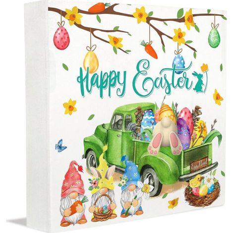 Cadre photo commémoratif, décoration de cuisine de Pâques pour les personnes d'âge mûr, panneaux décoratifs en bois pour la maison, cadeaux à faire soi-même (1/5)