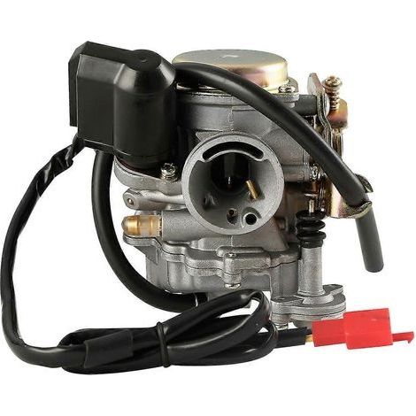 Carburateur chinois GY6 139QMB 49 cc 60 cc pour scooter, cyclomoteur, quad et VTT 50 cc, compatible avec Rocket, Sunl Low, Taotao et Panterra. (1/5)