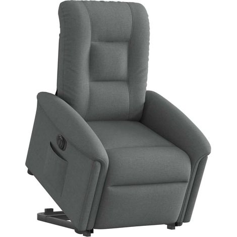 Maison Exclusive - Relaxsessel mit Aufstehhilfe Elektrisch Dunkel