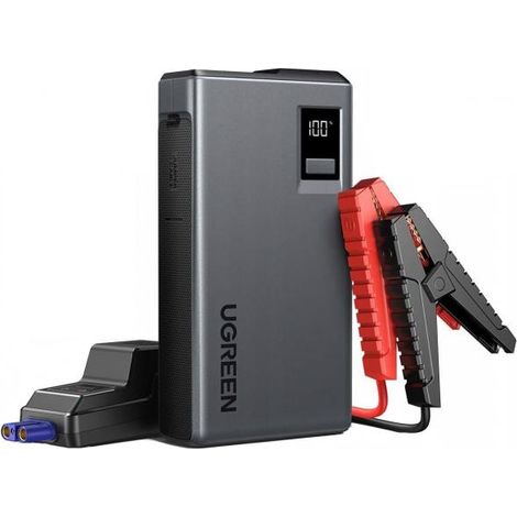Ugreen ES702 Autobatterie-Starthilfegerät grau 12000 mAh