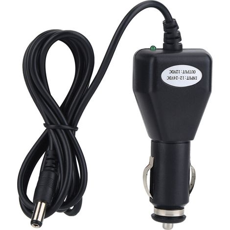 Adaptateur Universel de Chargeur Voiture 12V-24V pour Téléviseurs Numériques DVB-T/ATSC 10-12 Pouces (1/5)