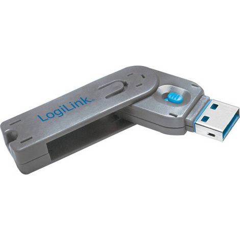 [NEUWERTIG] B-Ware Logi Link Usb Port Au0043 Schloss Usb A Port Silber Blau 1 Schlüssel 4 Schlösser (1/2)
