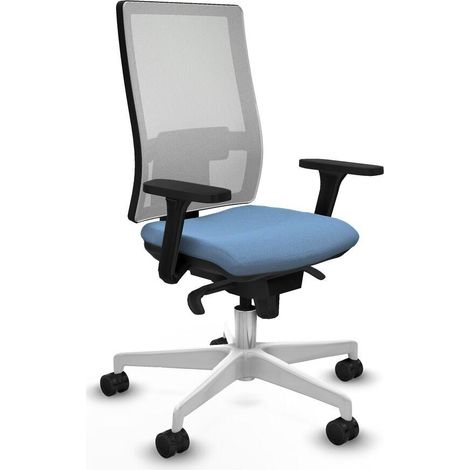 Piqueras y Crespo 3D026N0 Chaise Bureau Bleu Ciel (1/3)