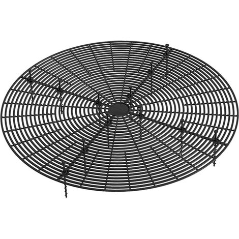 Cachepot en forme de fleur noir 52 cm (1/5)