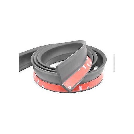 Joint de porte de garage universel de 3 m, bande d'tanchit en caoutchouc pour porte de garage multifonction, bande d'tanchit pour bas de porte de gara (1/4)