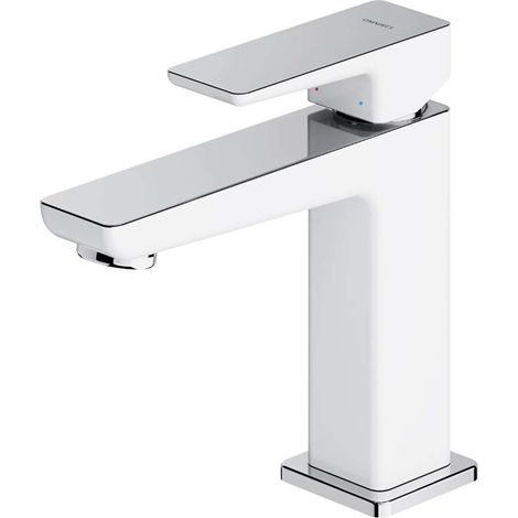 OMNIRES Parma - Grifería de lavabo, blanco/cromado PM7410CRB
