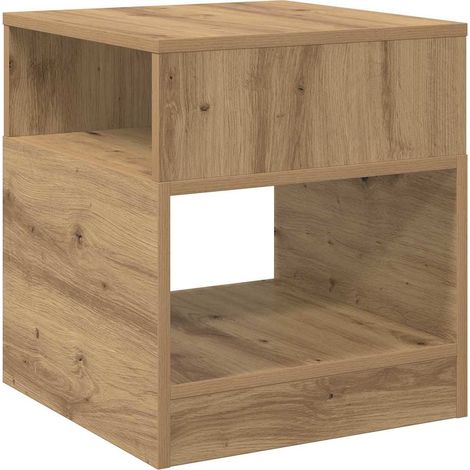 Maison Exclusive - Beistelltisch Artisan-Eiche 40,5 x 40 x 45 cm
