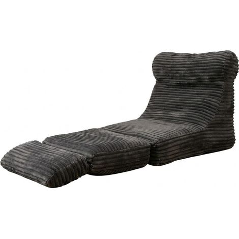 STILVORA Silla de oficina ergonómica con reposapiés y soporte lumbar de aire, cuero, negro (1/5)