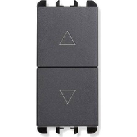 Pulsante Interbloccato 1Pno+1Pno 10A 1M Tsta ( Urmet Cod. 10139 )
