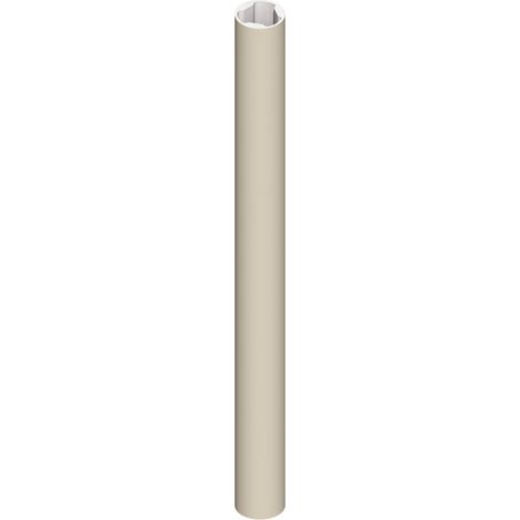 Manija de puerta la-croisee-ds barre pour poignée diva x a xxi aluminio 2500 mm