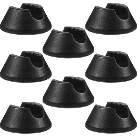 Coussinets Résistants à l'usure en Caoutchouc Abs Protections Antidérapantes Lot de 8 pour Protéger Sols et Meubles pour Pieds de Chaise et Table (1/5)
