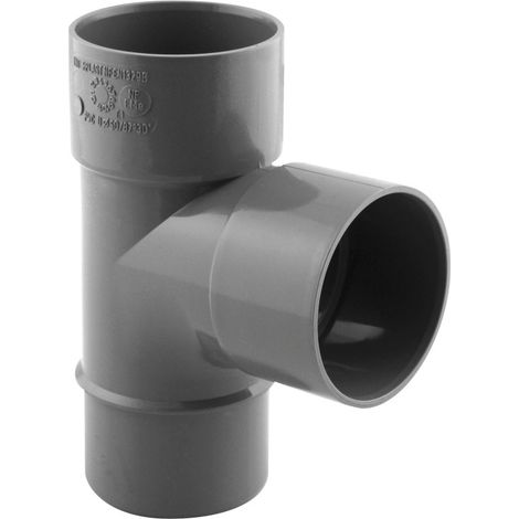 Te PVC ø 40 évacuation plomberie F.M - jardiboutique
