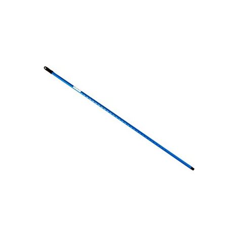 Mango de metal azul para cepillo barrer/fregona/mopa 140 cm