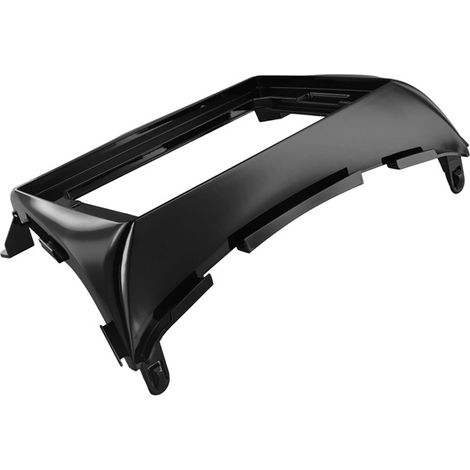 Erhältlich in 1 Farbe: Schwarz Material: ABS 10,1-Zoll-Autoradio-Blende für die Verwendung im Auto mit Android. (1/5)
