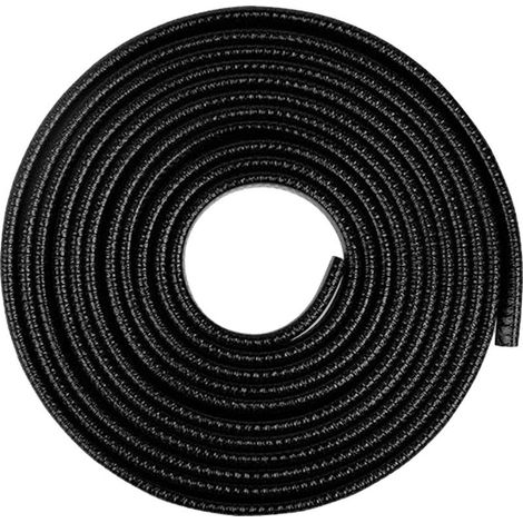 Bande étanchéité PVC 4.88m à clipser pour pare-chocs auto, protection intempéries bordure décorative, joint porte véhicule, facile à installer (1/5)