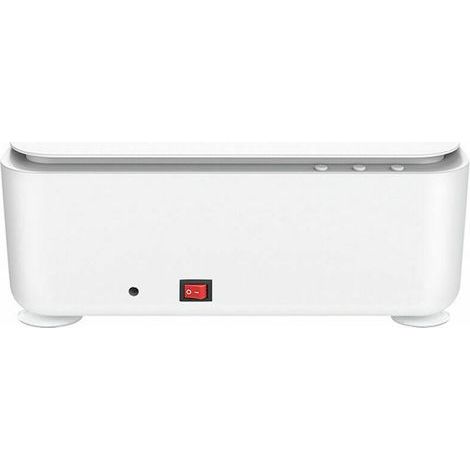 Appareil de nettoyage ultrasonique pour lunettes, version USB, blanc (1/5)