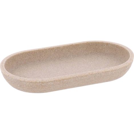 Vassoio in poliresina - beige - Tendance