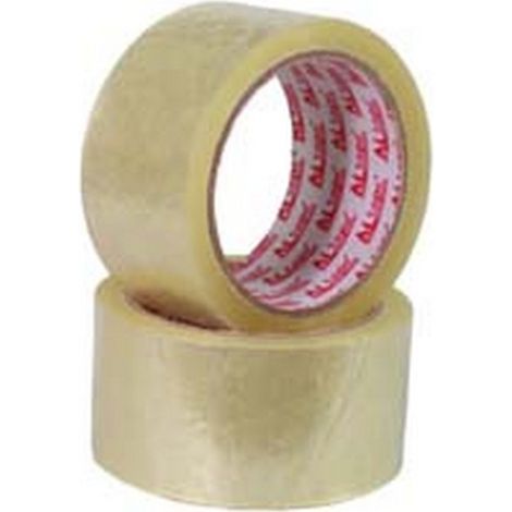36PZ NASTRO IMBALLO RUMOROSO TRASPARENTE - mt.66 - mm.50h. spess. 43 micron