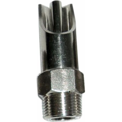 Abbeveratoio suini acciaio e ottone Ø 25mm filetto M3/4"