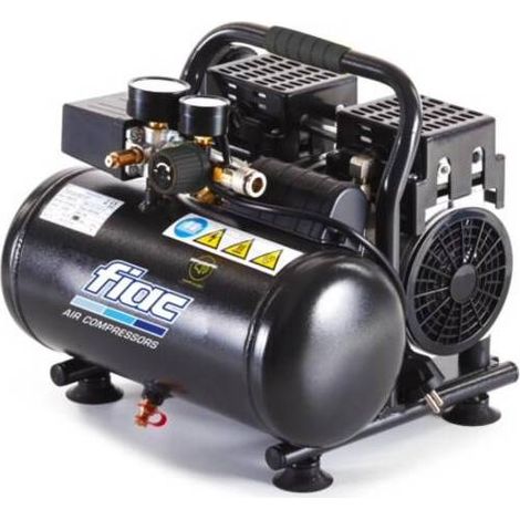 COMPRESSORE FIAC SUPER-SILENT 6-1 6L HP 1