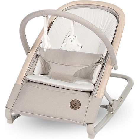 Transat Bébé 2-en-1, Arche à Jouets, 0-15kg, Classic Beige (1/5)