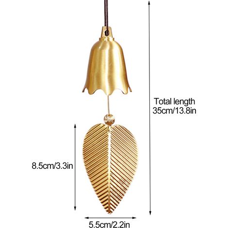 Carillons à Vent en Métal Antivents et Imperméables - Décoration Élégante pour Jardin, Balcon ou Terrasse (1/5)