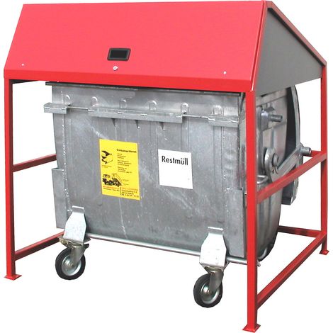 eurokraft pro, Abri pour poubelles, version ouverte, coloris (1/3)