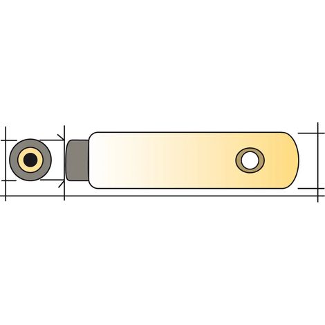 MANCHE LIME 150 CM D 30 MM BOIS DUR - 76H30 - JACQUENET MALIN (1/2)