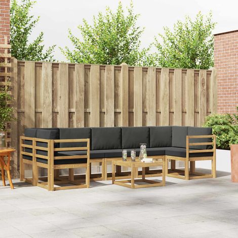 vidaXL Outdoor-Sofagarnitur 6 pcs (1/5)